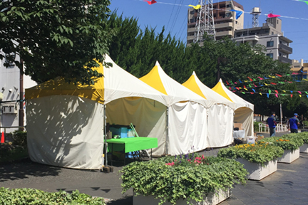 セレモニー会場設営